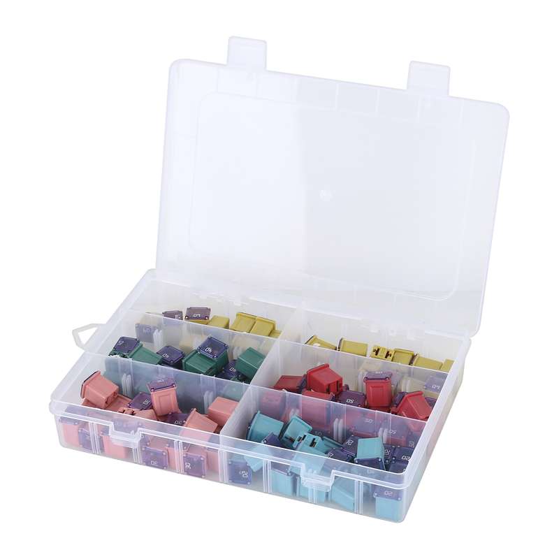 100 in 1 Car Inline Blade Fuse Holder Set