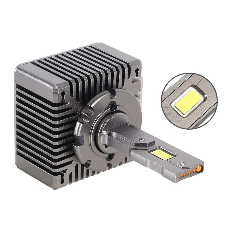 1 Pair D Series D3 Car HID Ballast to LED Headlight DC12V / 35W / 6000K / 4000LM(White Light)