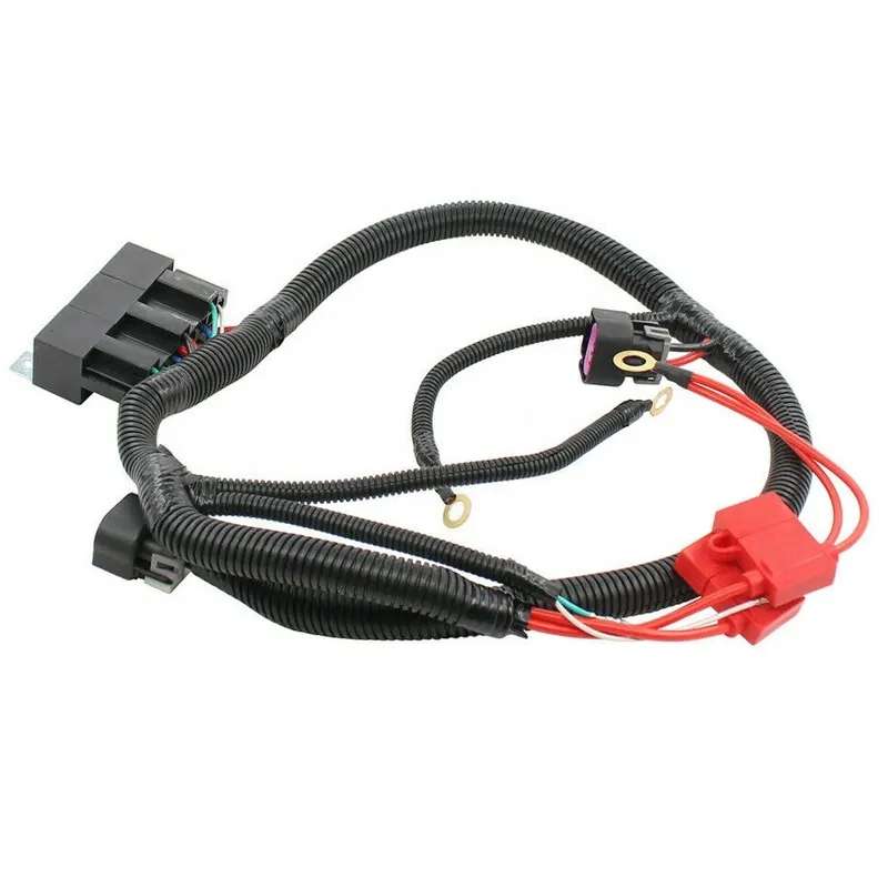 Car Electric ECU Control Dual Fan Wiring Connector Harness for GM 1999-2006 7L5533A226T