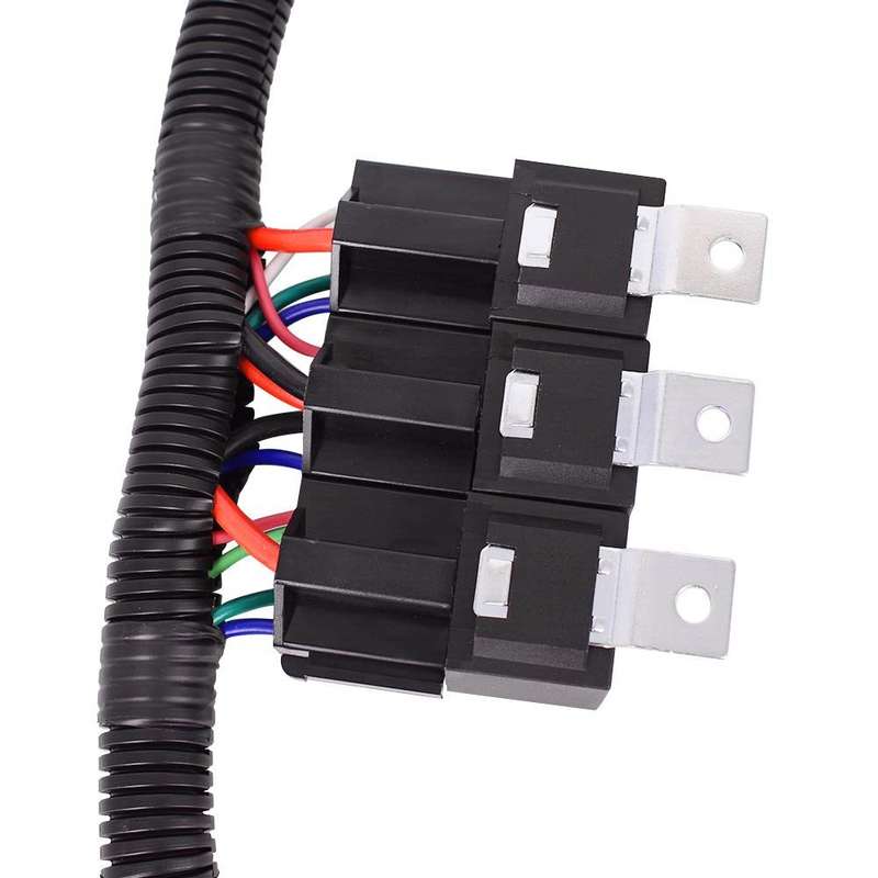 Car Electric ECU Control Dual Fan Wiring Connector Harness for GM 1999-2006 7L5533A226T