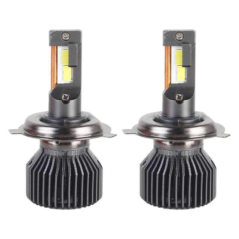 K11 1 Pair H4 12V / 75W / 6000K / 9000LM Car LED Headlight (White Light)