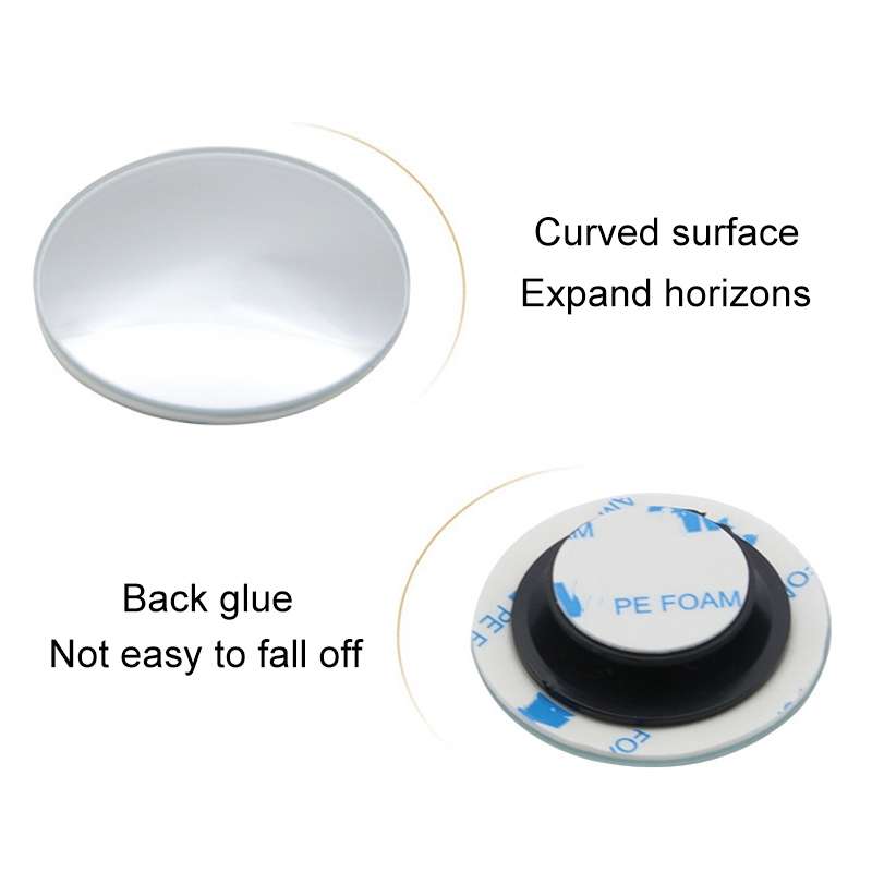 DM-075 Car Borderless Reversing Auxiliary Blind Spot Mirror
