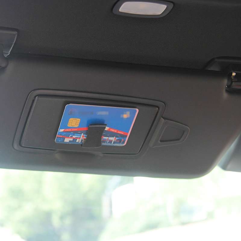 2 Pair Adhesive Car Mini Hook Card Holder