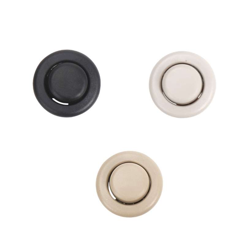 For BMW E90 / F18 Left Driving Car Rear Seat Headrest Switch Button 52207251368-1(Black)