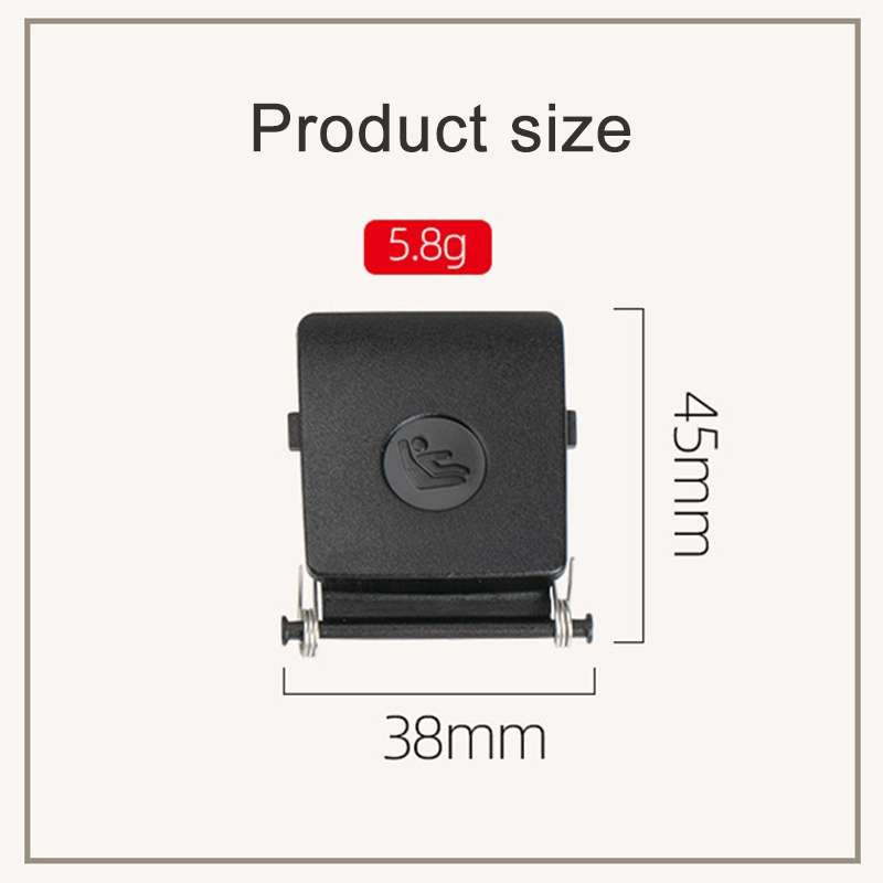 For BMW 3 Series E93 Left Driving Car Child Safety Seat Isofix Switch Cover 5220 9112 423-1(Black)