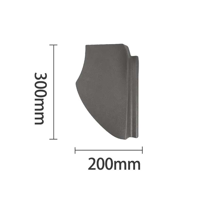 For Mercedes-Benz CLS W219 Car Left Side Front Door Trim Cover Panel 21972701289051(Black)