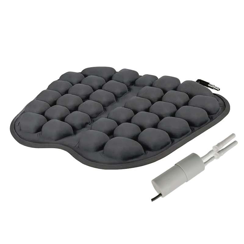 IN-SC003 Car Office Inflatable Airbag Seat Cushion, Style: Electric Water Inflatable Dual-Use (Black