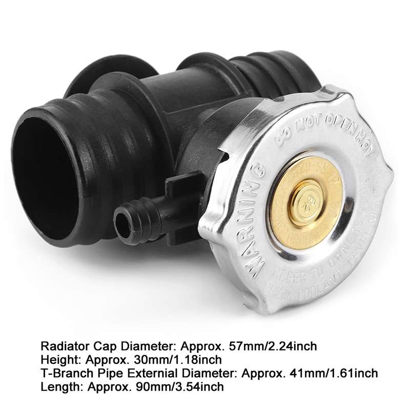 For Jeep Wrangler Radiator Coolant Hose Connector with Cover 55116901AA