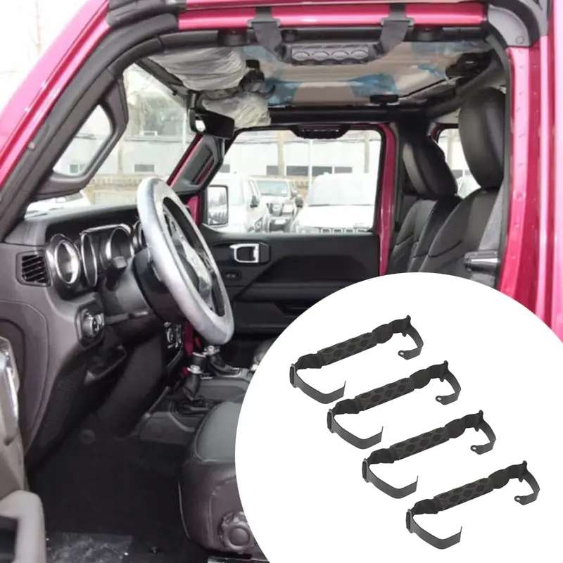 For Jeep Wrangler JL 2018- 4 / Pack Car Roof Handle