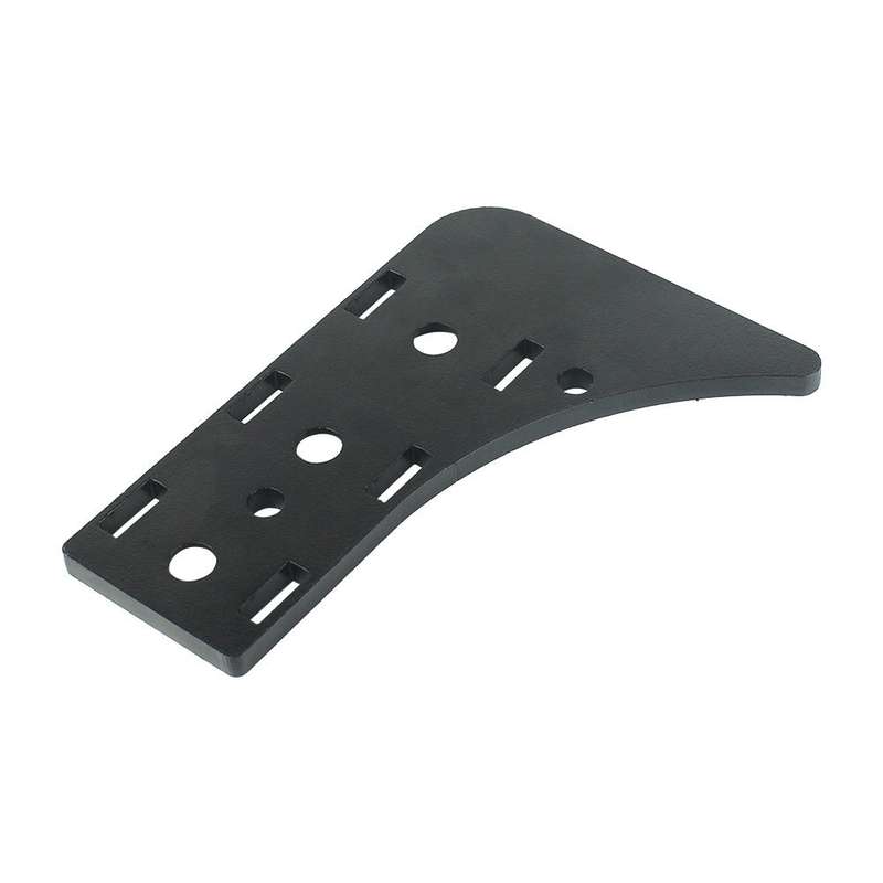 For Jeep Wrangler JL 2018-2019 Car Modification Curved Metal Left Foot Rest Pedal