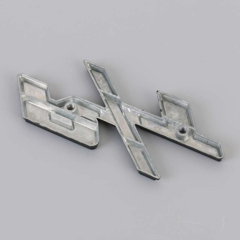 Car R / T Personalized Aluminum Alloy Decorative Stickers, Size:10.5 x 5cm (Black Red)