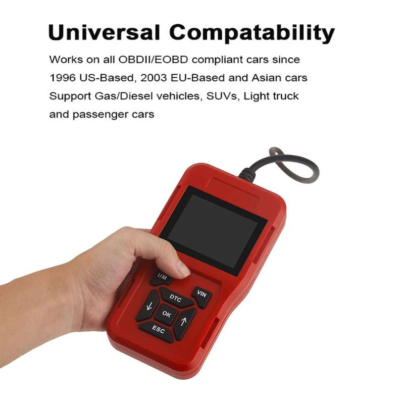 TK209 Car Mini Code Reader OBD2 Fault Detector Diagnostic Tool