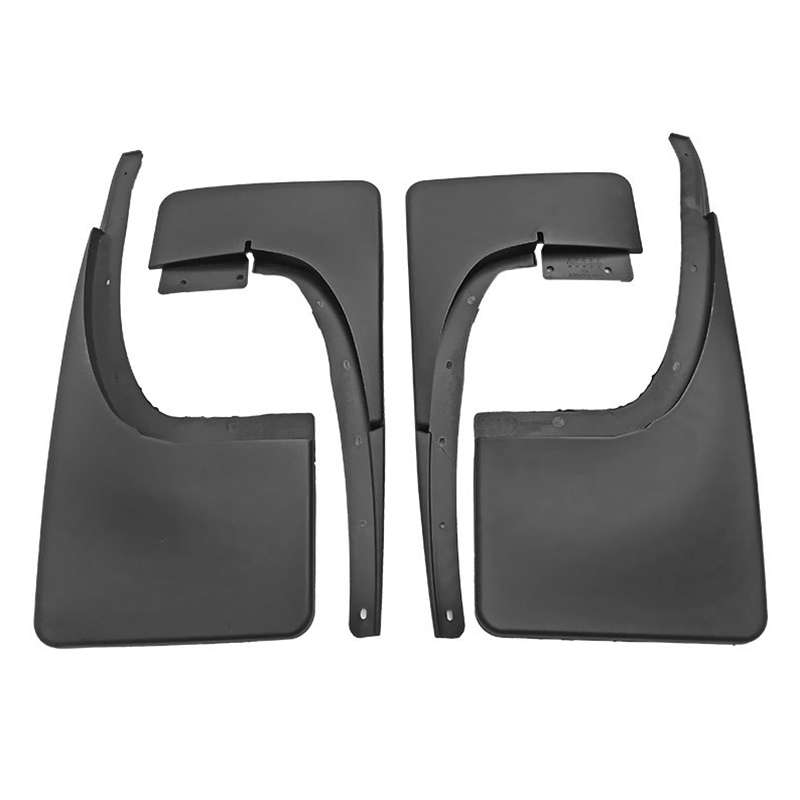 For Ford Ranger 2011-2019 4pcs/Set Car Auto Soft Plastic Splash Flaps Fender Guard