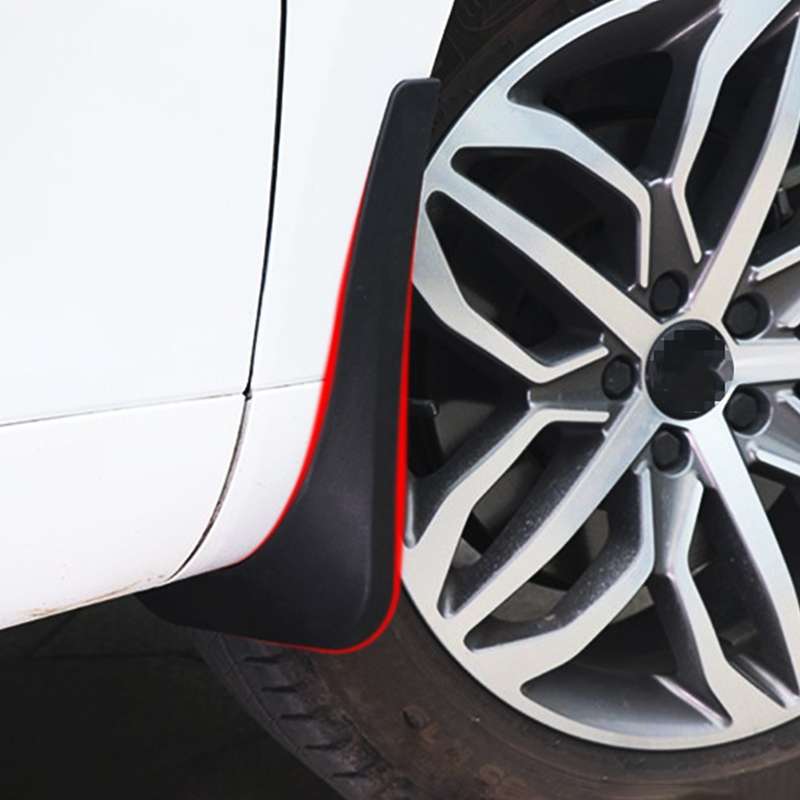 For Volkswagen T-ROC 2023 4pcs/Set Car Auto Soft Plastic Splash Flaps Fender Guard