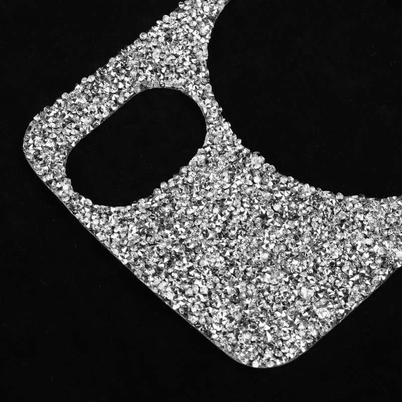 Car Headlight Diamond Decoration Cover Sticker for Volkswagen Golf 6 2008-2012, Right-hand Drive