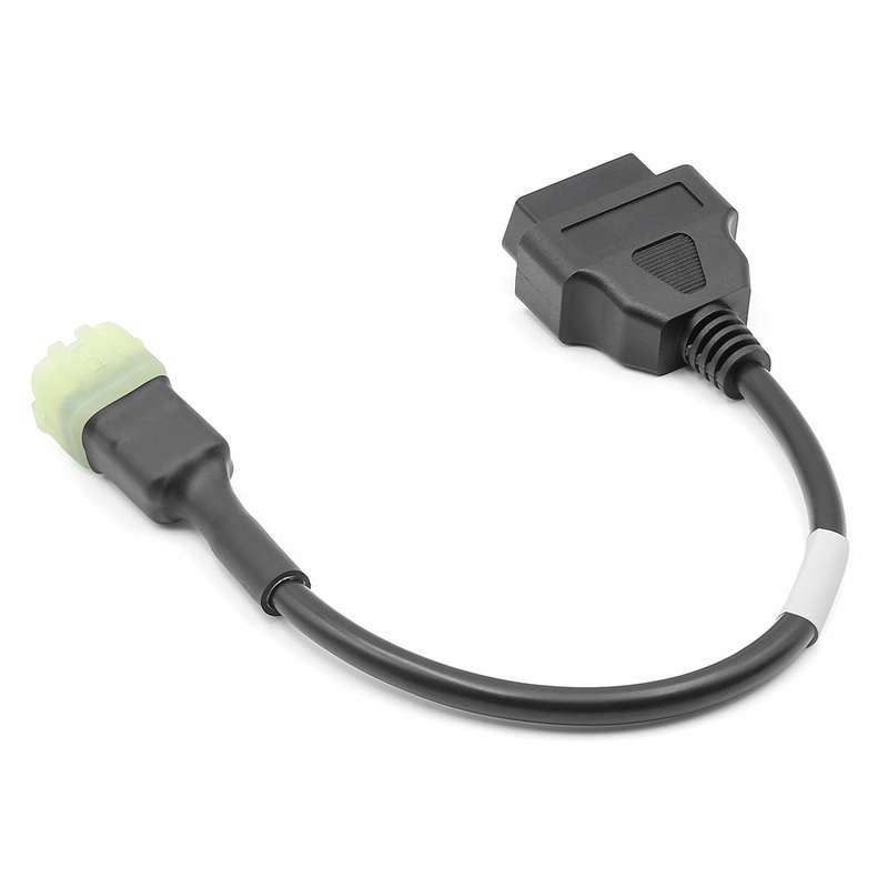 For Kawasaki 6 Pin to OBDII Female Motorcycle Connector Cable