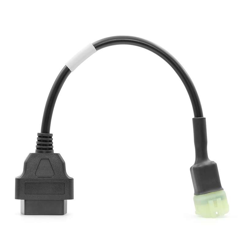 For Kawasaki 6 Pin to OBDII Female Motorcycle Connector Cable