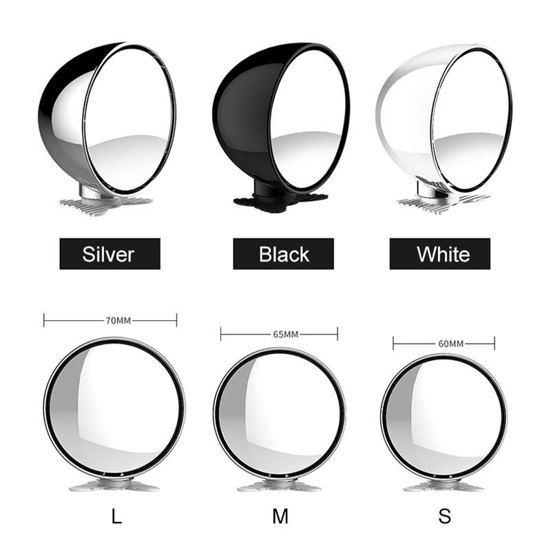 3R-045 Auxiliary Rear View Mirror Car Adjustable Blind Spot Mirror Wide Angle Auxiliary Side Mirror
