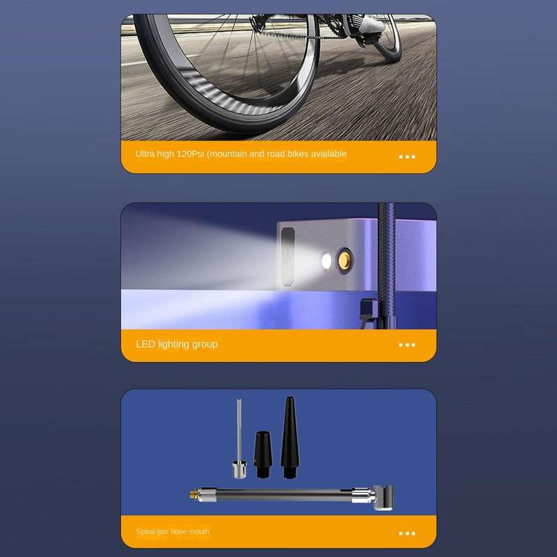 ST-9619C 7.4V Wireless Portable Car Tire Air Pump