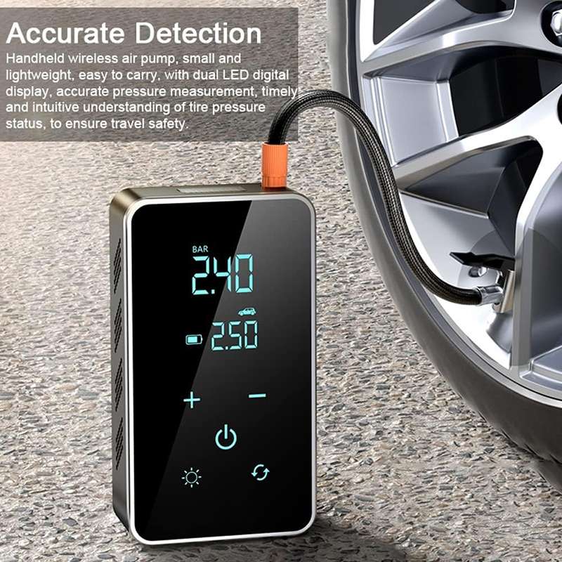 Ozio YX1715S 5000mAh Wireless Version Portable LED Digital Display Smart Air Pump