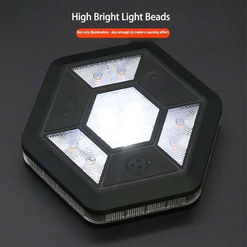 Car USB Rechargeable Strong Magnetic Adsorption COB LED Trunk Reading Light
