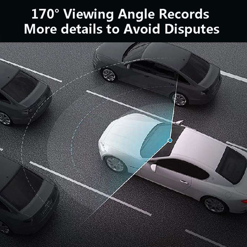 Q3 3 inch Car 1080P HD Single Recording Driving Recorder, Supports Automatic Loop Recording