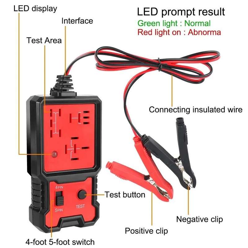 CNBJ-707 4 Pin 5 Pin Relays Quick Tester