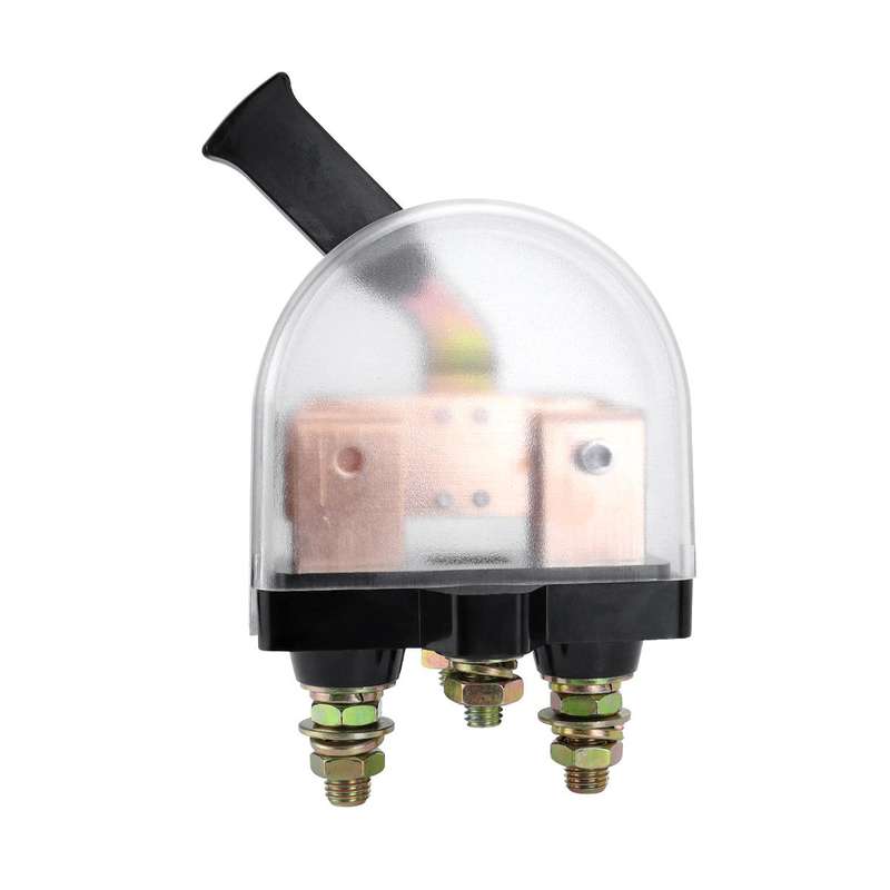 RV Yacht E-108 Battery High Current Power Off Main Switch (Transparent)