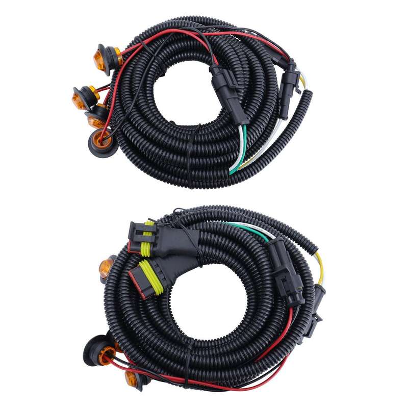 CP-5221 UTV Turn Signal Kit with Horn, Plug and Play Street Legal with Column Turn Switch and 105, A