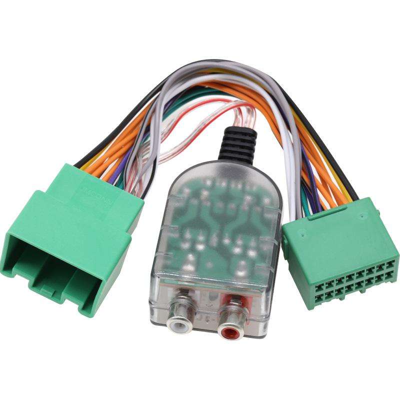 Subwoofer Harness & Amplifier Adapter High to Low Converter Wiring Harness for Buick / GM / GMC / Ch