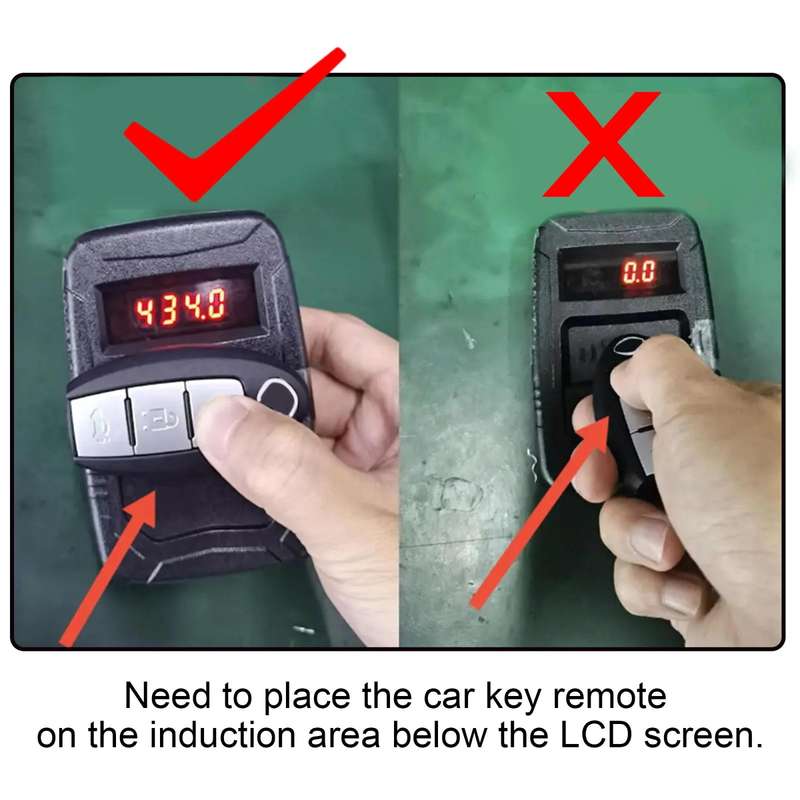 WOYO PL001 Car Remote Control Tester 10-1000MHZ RF IR Infrared Wireless Digital Frequency Tester for