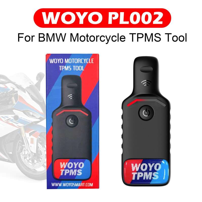 WOYO PL002 Tire Pressure Sensor Activation Tool For BMW Motorcycle (Black)