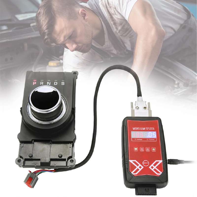 WOYO PL005 Gear Shift Module Tester Kit Lift Knob Repair Diagnostic Tool For Range Rover Jaguar (Bla