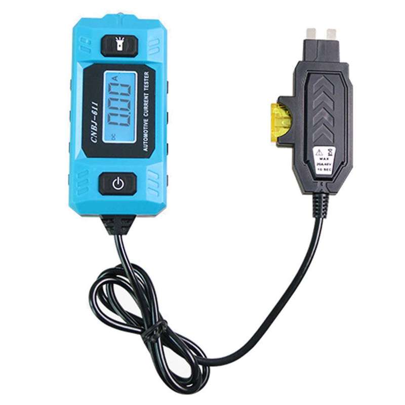 CNBJ-611 Automotive LED Blade Fuse Current Tester (Blue)