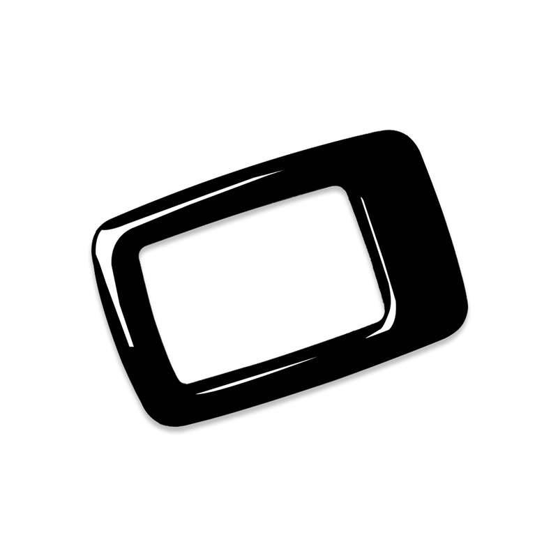 Car Right Drive Window Lift Panel + Start Button Decorative Sticker for BMW X5 E70 2008-2013 / X6 E7