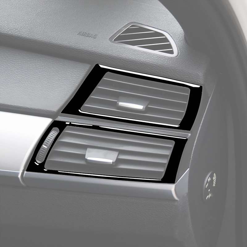 For BMW X5 E70 / X6 E71 2008-2013 Car Side Air Outlet Decorative Sticker, Left and Right Drive Unive