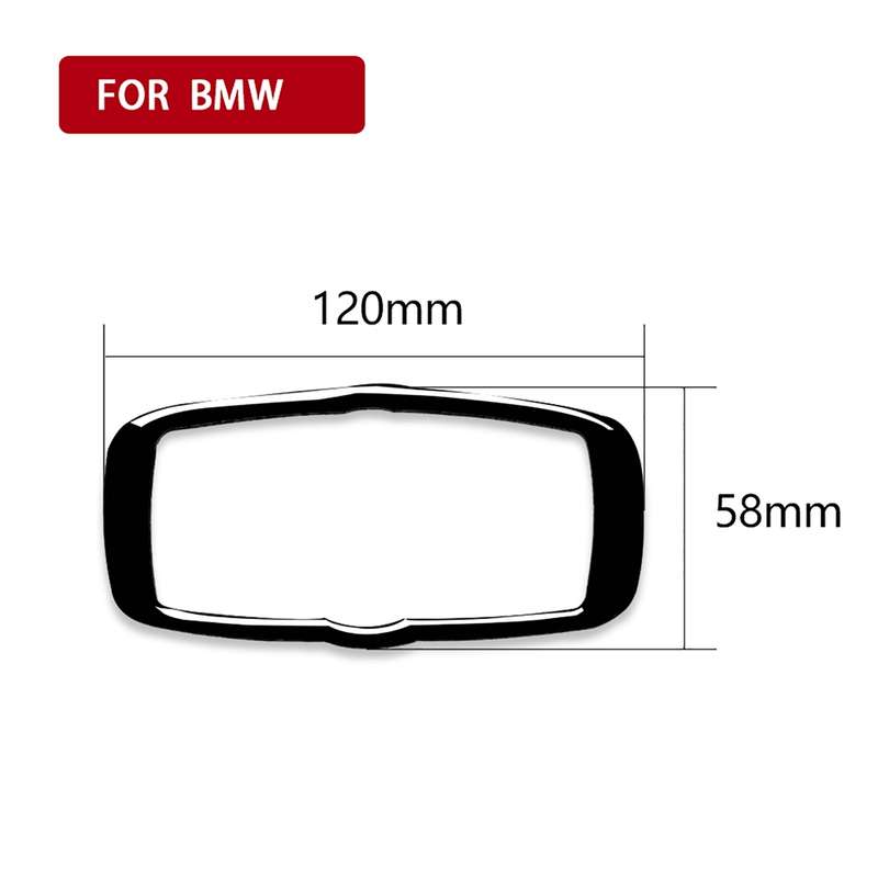 Car Headlight Switch Frame Decorative Sticker for BMW 2008-2013 X5 E70 / X6 E71 / 5 Series E60 2008-