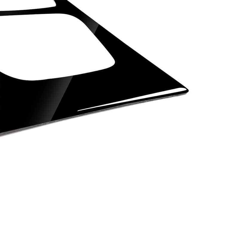 Car Right Drive Gear Panel Decorative Sticker for BMW X5 E70 2008-2013 / X6 E71 2009-2014(Black)