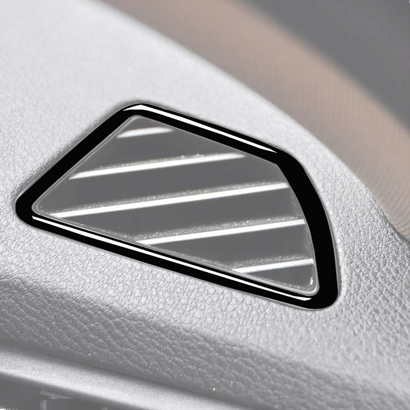 2pcs / Set Car Right Drive Dashboard Air Outlet Frame Decorative Sticker for BMW X5 E70 / X6 E71 200