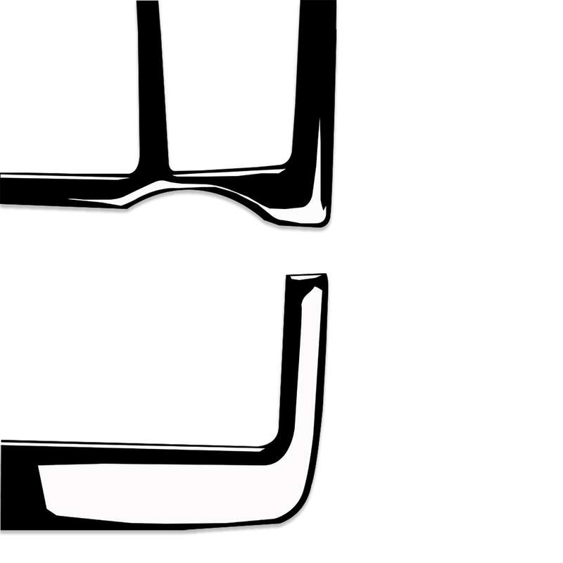 Car Reading Light Panel Decorative Sticker for BMW X5 E70 / X6 E71 2008-2013, Left and Right Drive U