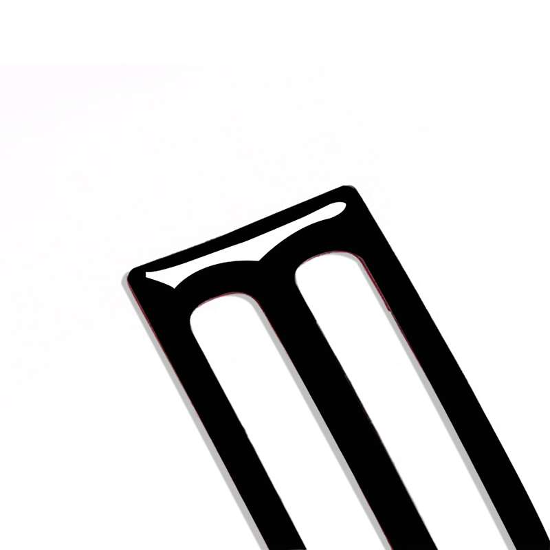 Car Rear Seat Air Vent Type A Decorative Sticker for BMW E70 X5 / E71 X6 2009-2013, Left and Right D