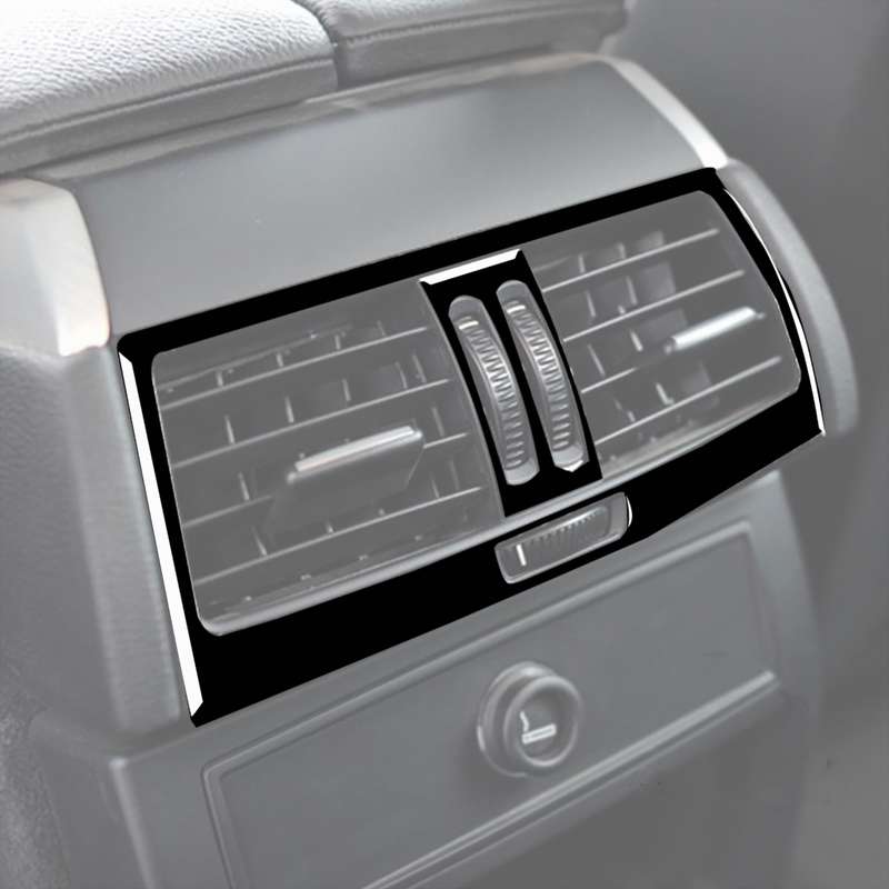 Car Rear Seat Air Vent Type B Decorative Sticker for BMW E70 X5 / E71 X6 2009-2013, Left and Right D
