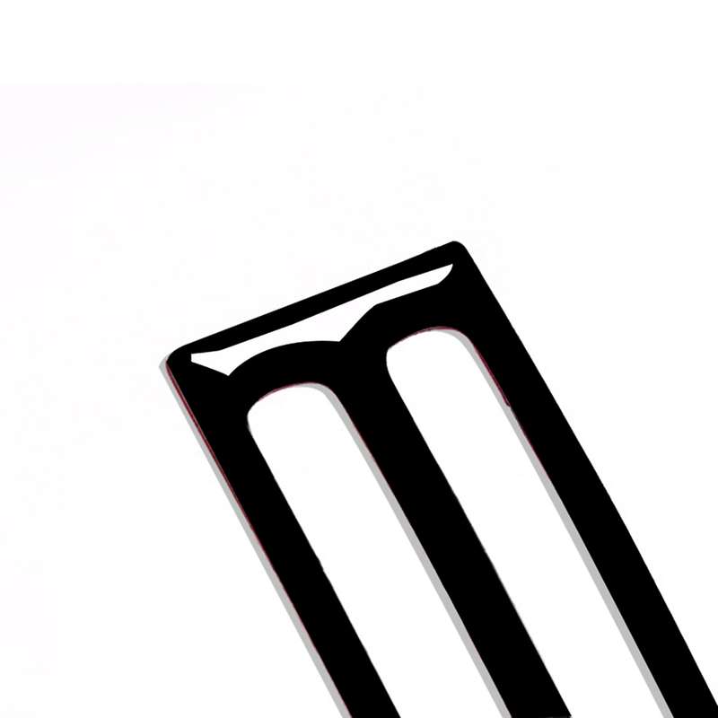 Car Rear Seat Air Vent Type C Decorative Sticker for BMW E70 X5 / E71 X6 2009-2013, Left and Right D