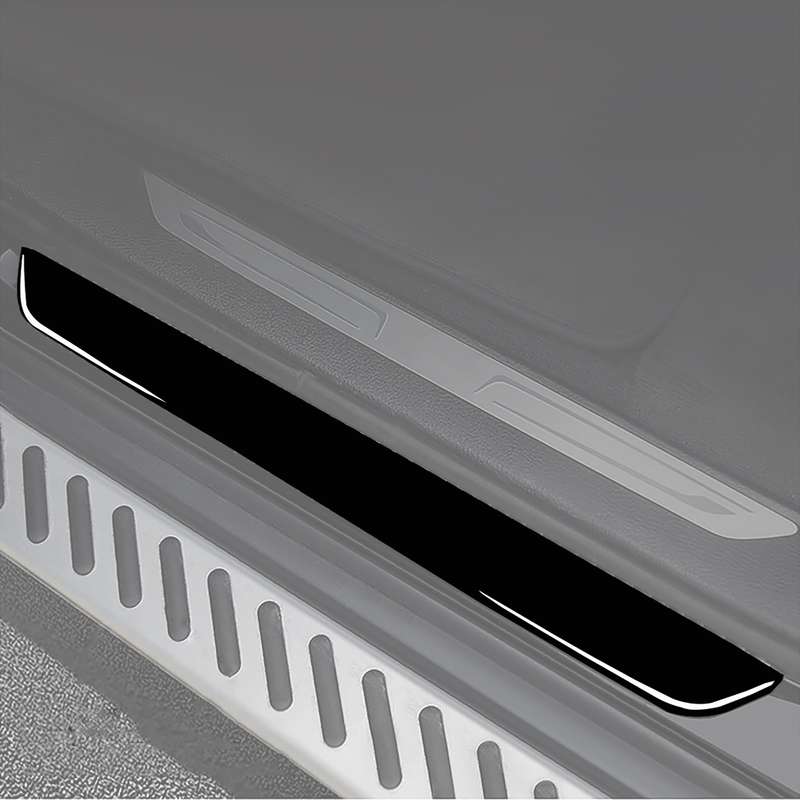 Car Door-step Decorative Sticker for BMW X5 E70 2008-2013 / X6 E71 2009-2014, Left and Right Drive