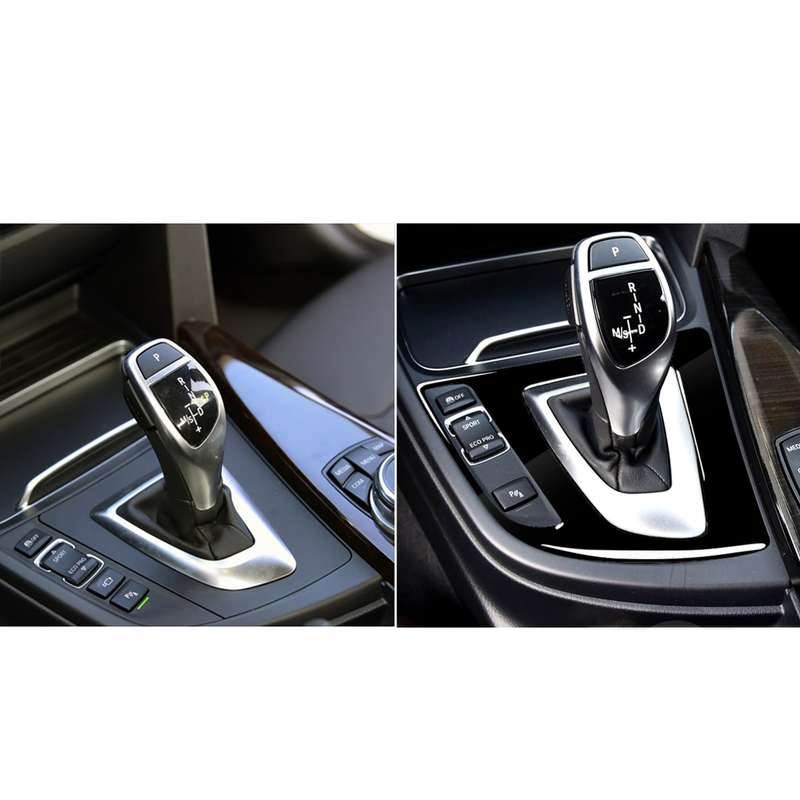 Car Left Drive Gear Panel Decorative Sticker for BMW Series 3 F30 2013-2017 / Series 3GT F34 2013-20