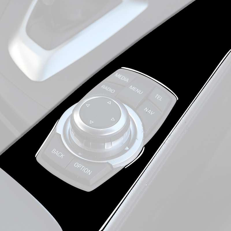 Car Left Drive Multimedia Panel Decorative Sticker for BMW Series 3 F30 2013-2018 / Series 3GT F34 2