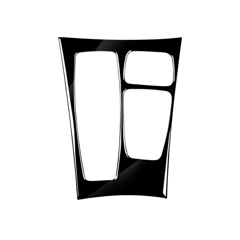 Car Left Drive Gear Panel Decorative Sticker for BMW X5 E70 2008-2013 / X6 E71 2009-2014(Black)