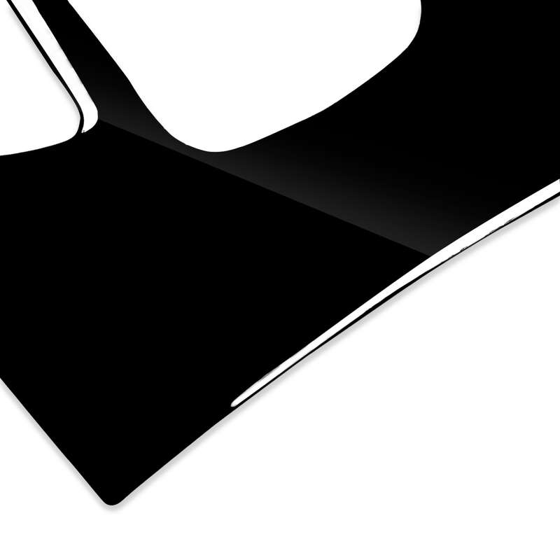 Car Left Drive Gear Panel Decorative Sticker for BMW X5 / X6 F15 F16 2014-2017(Black)