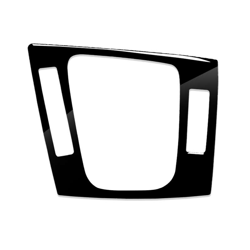 Car Left Drive Central Control Panel Decorative Sticker for BMW Series 3 E46 1998-2005(Black)