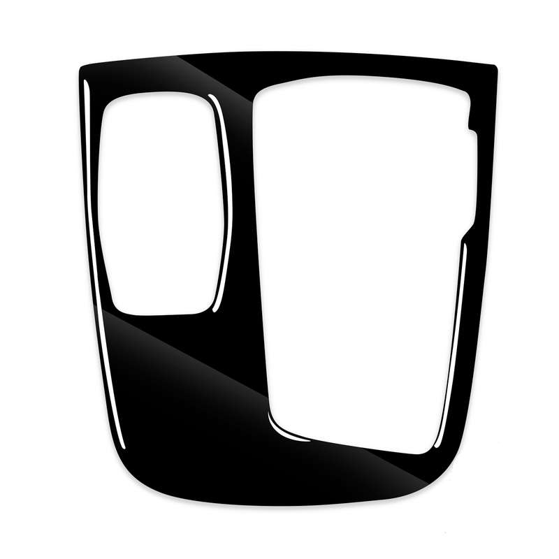 Car Right Drive Gear Panel Decorative Sticker for BMW Series 7 G11 G12 2016-(Black)